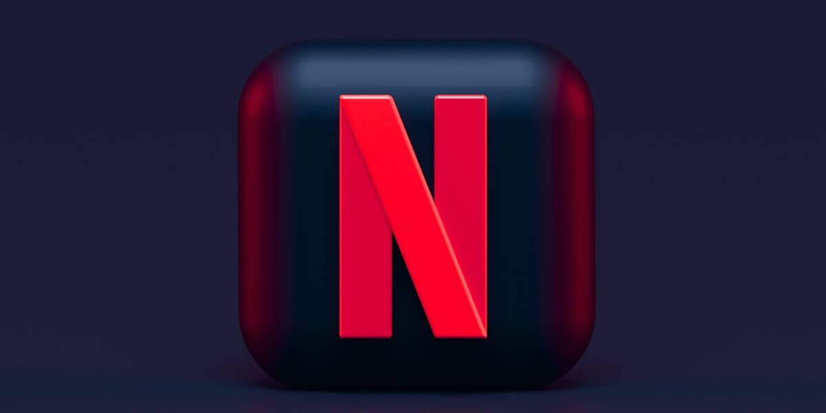 Netflix-logo dat de alomtegenwoordigheid van sociale en streamingplatforms illustreert